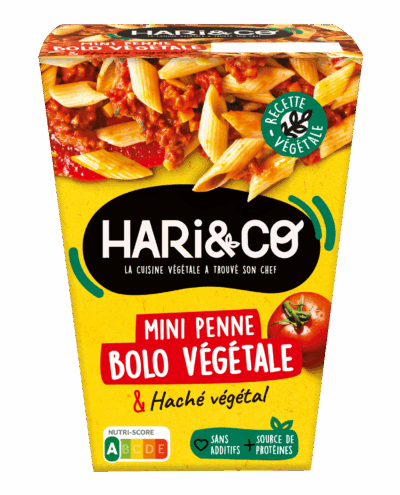 Mini penne bolo' végétale & Haché végétal