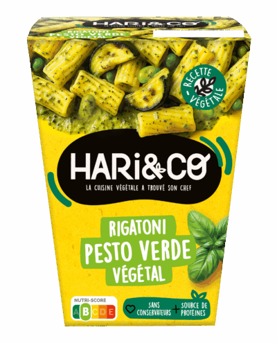 Rigatoni pesto verde Végétal