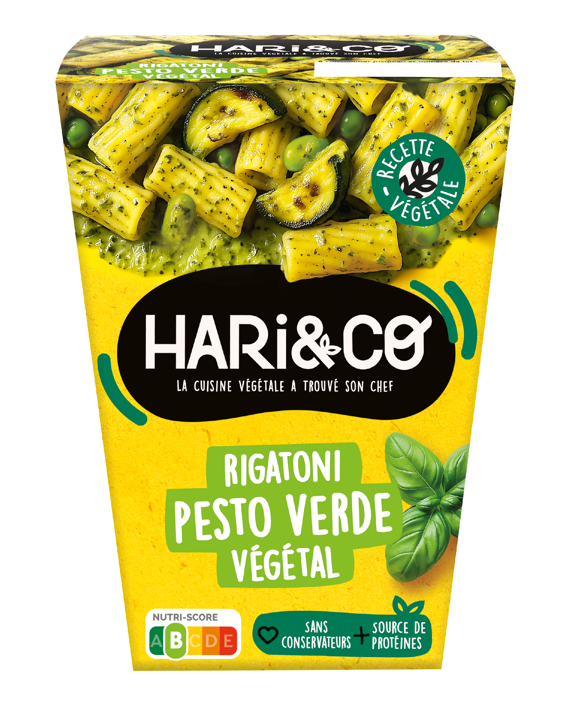 Rigatoni pesto verde