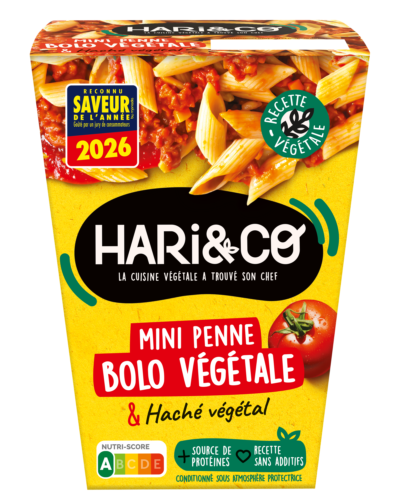 Mini penne bolo' végétale & Haché végétal