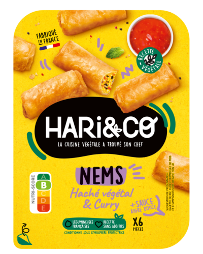Nems Haché végétal & curry