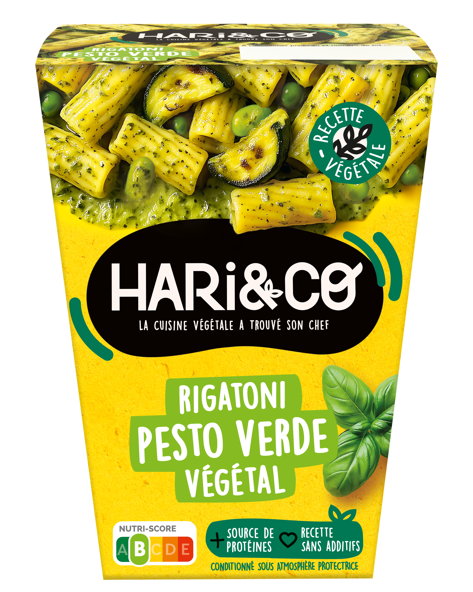 Rigatoni pesto verde